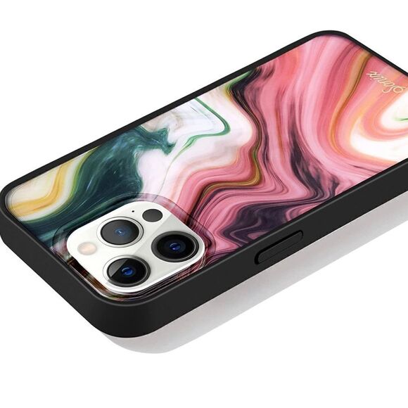 NEW Sonix Apple IPhone 13 Agate Marble Hardshell Case Drop Test Certified D6 - Picture 3 of 7